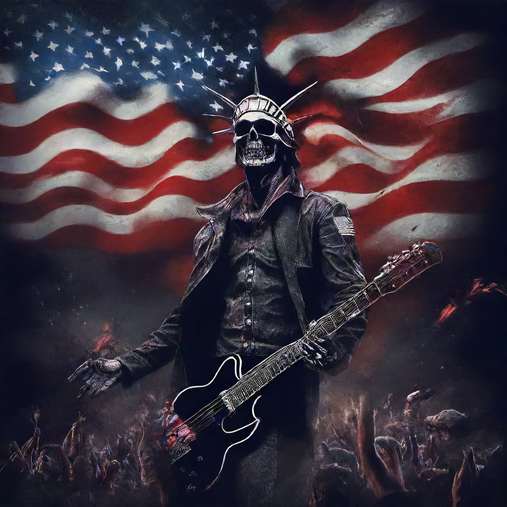4th of July dark metal