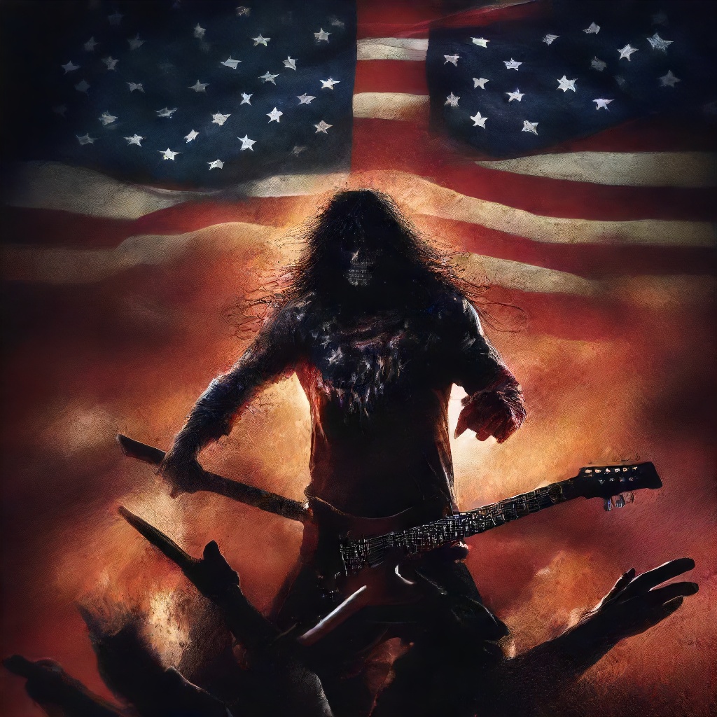 4th of July dark metal