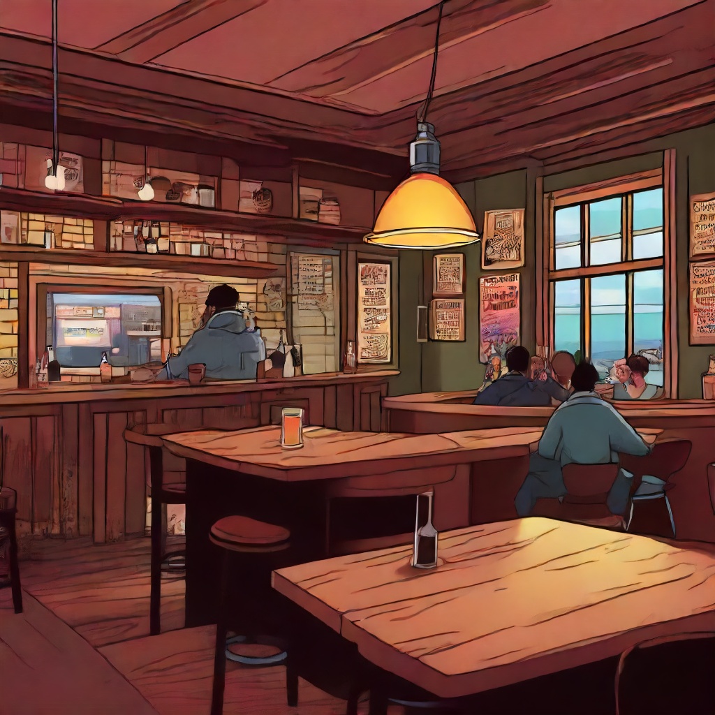 Cozy Afternoon at the Pub