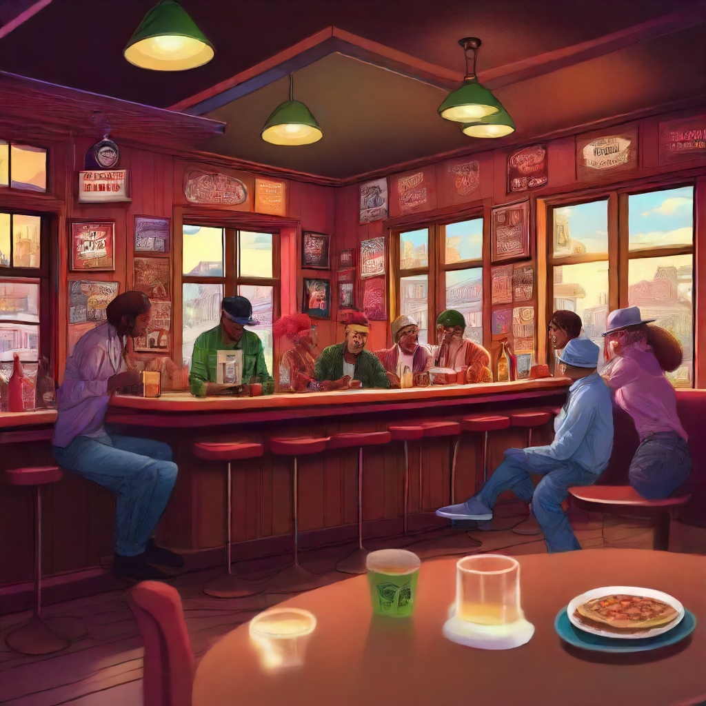 Cozy Afternoon at the Pub