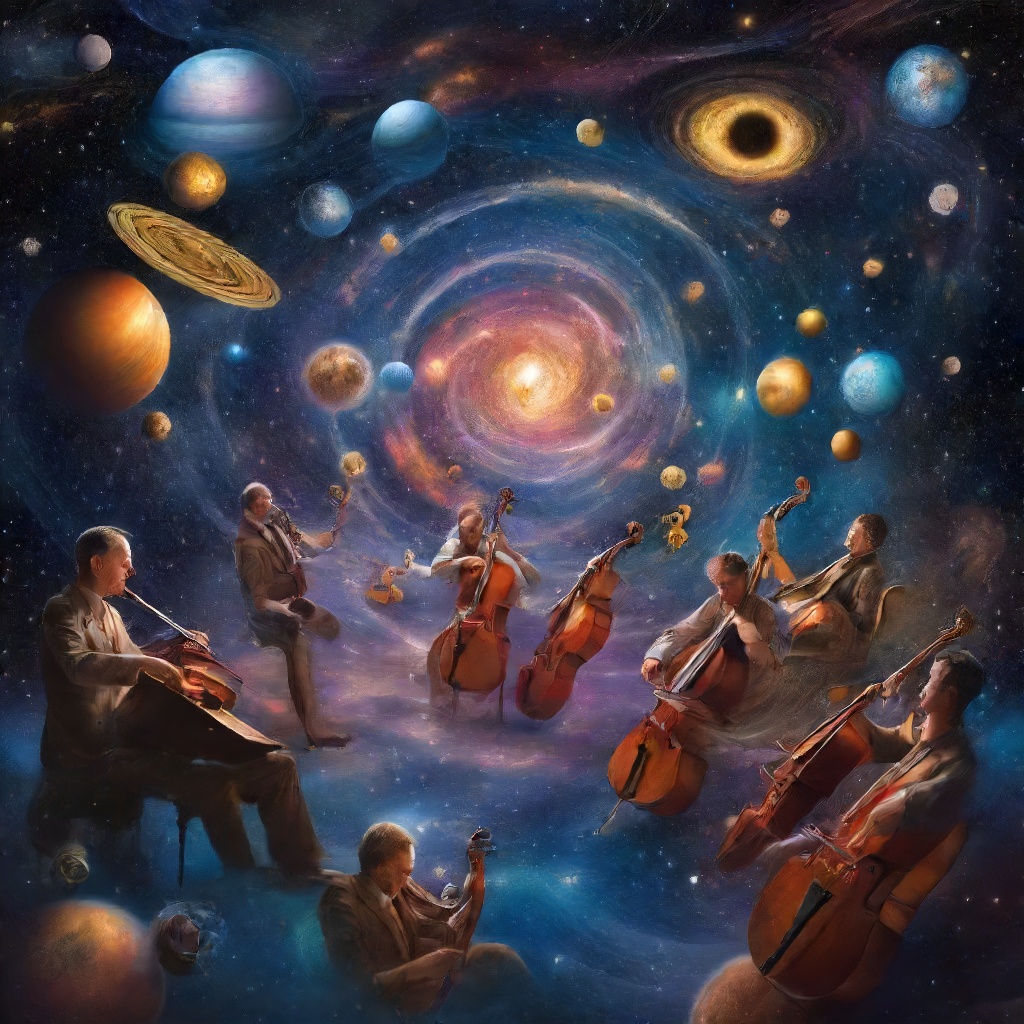 Ethereal Symphony of the Cosmos