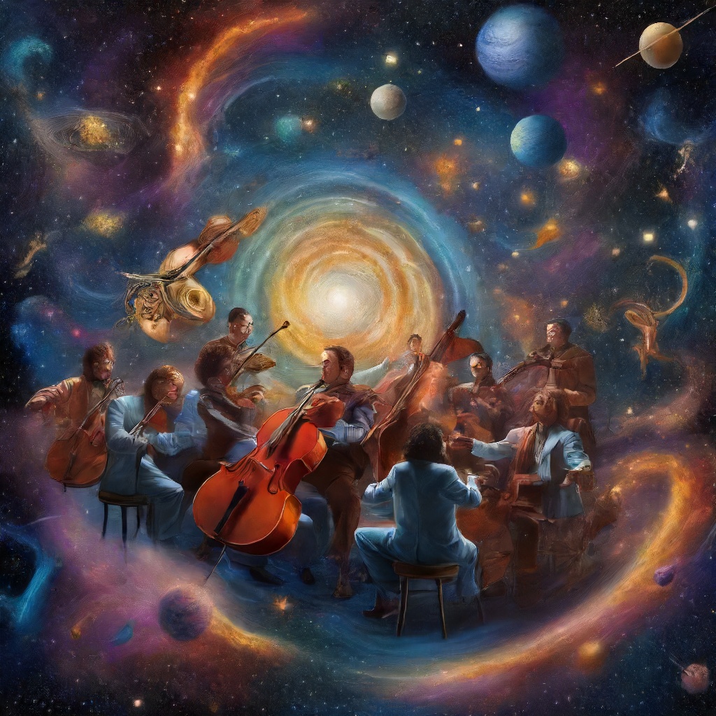 Ethereal Symphony of the Cosmos