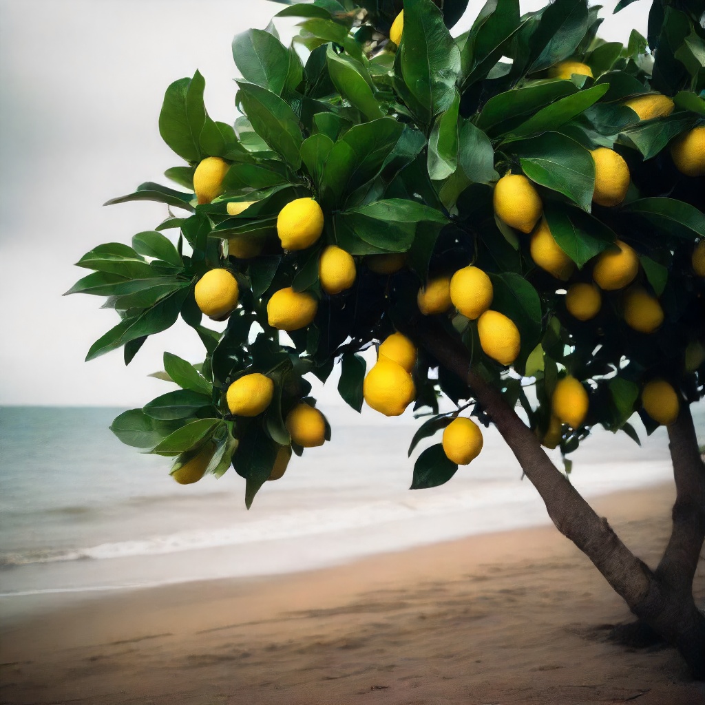 Lemon Tree by the Beach