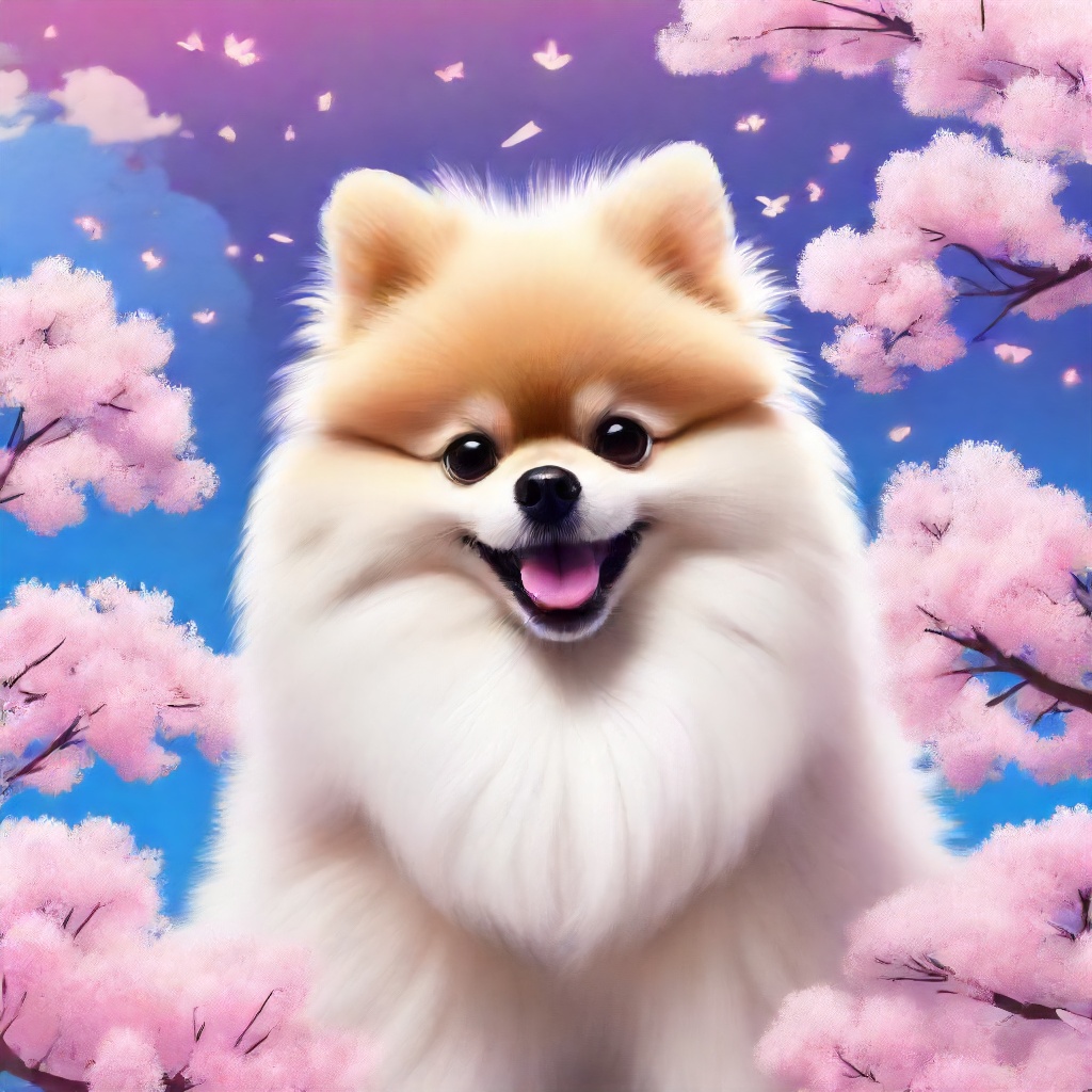 My Fluffy Pomeranian