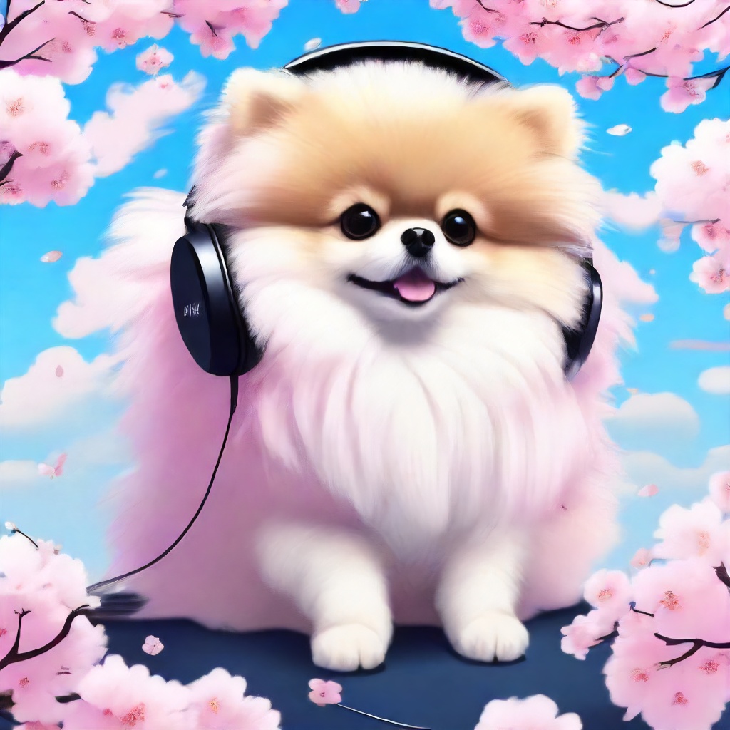 My Fluffy Pomeranian